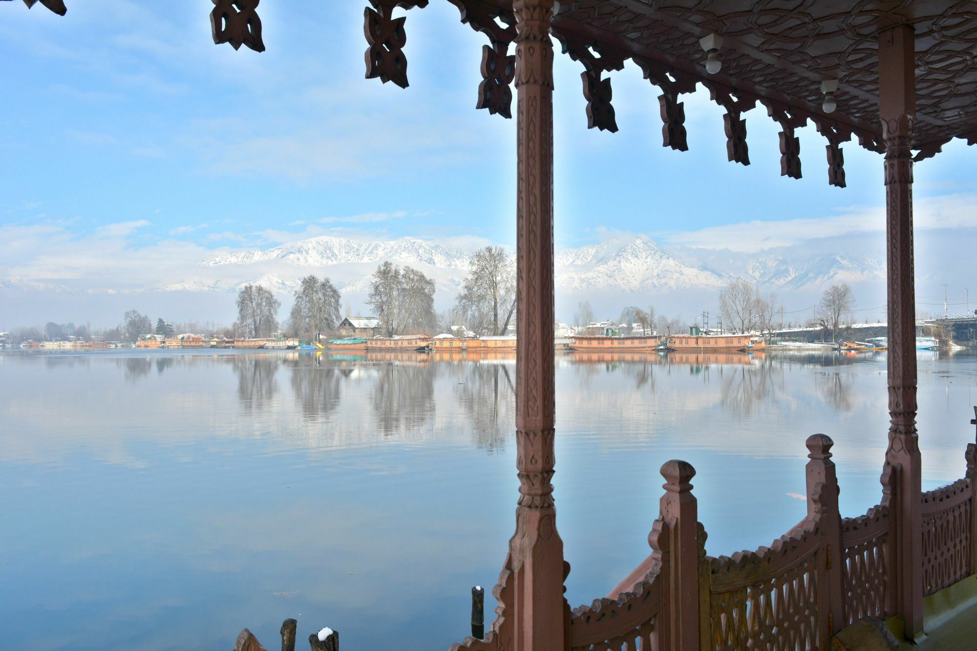 Golden Flower Heritage Houseboat Hotel Nagin Bagh Exterior photo